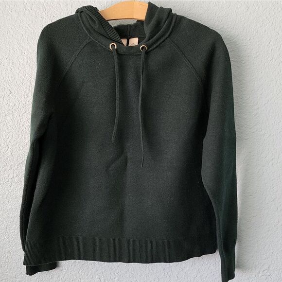 Moth sweater viscose blend sweatshirt style with hoodie - Picture 5 of 13
